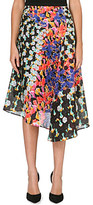 Thumbnail for your product : Peter Pilotto Diamond-print asymmetic skirt