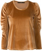 Thumbnail for your product : Eva Ruched Sleeve Top