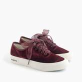 Thumbnail for your product : J.Crew SeaVees® for Legend sneakers in velvet