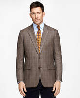 Thumbnail for your product : Brooks Brothers Madison Fit Saxxon Wool Tonal Check with Black Deco Sport Coat