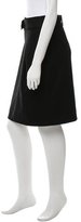 Thumbnail for your product : Burberry Wool Belted Skirt