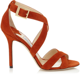 Thumbnail for your product : Jimmy Choo Lottie Tabasco Suede Sandals