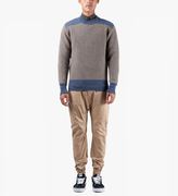Thumbnail for your product : Garbstore Brown Chindit Crewneck Sweater