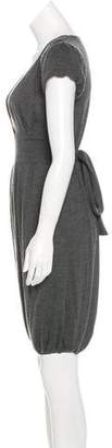 Brunello Cucinelli V-Neck Sweater Dress
