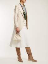 Thumbnail for your product : Mary Mccartney - Into The View-print Silk Scarf - Womens - White
