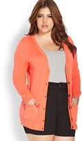 Thumbnail for your product : Forever 21 FOREVER 21+ Everday V-Neck Cardigan