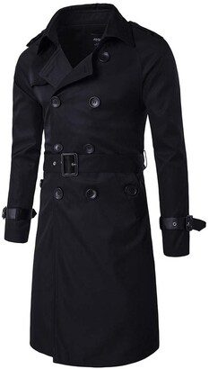 mens military style coat