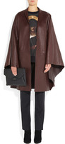 Thumbnail for your product : Givenchy Bordeaux leather cape