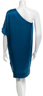 Stella McCartney Silk One-Shoulder Dress