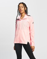 Thumbnail for your product : adidas Women's Pink Jackets - Traveer WIND.RDY Jacket - Size S at The Iconic