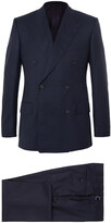 Thumbnail for your product : Kingsman Harry's Navy Pinstriped Super 120s Wool Suit