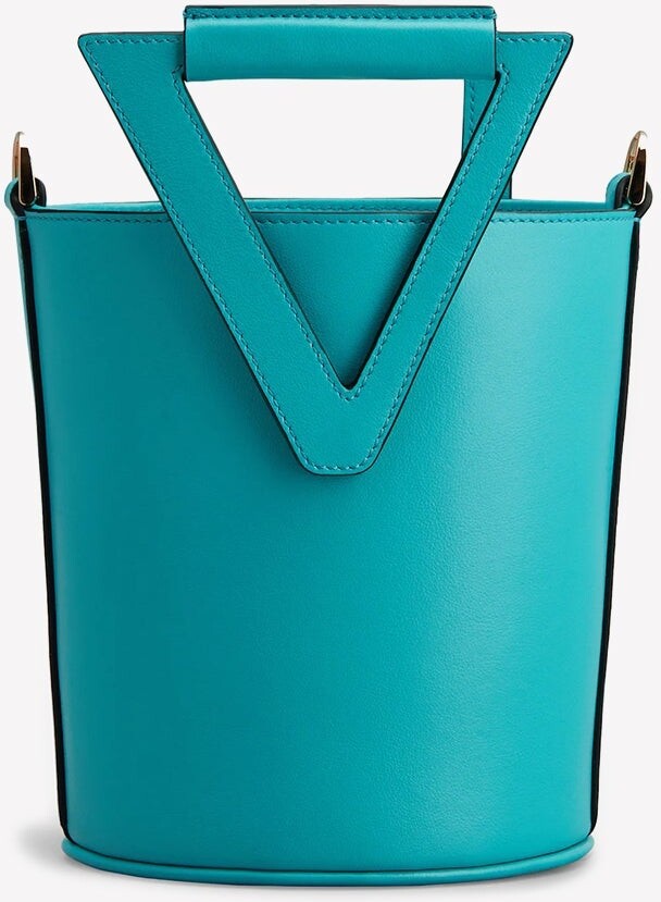 Roger Vivier Mini Bucket Bag in Leather ShopStyle