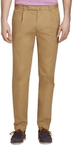 Thumbnail for your product : Brooks Brothers Slim Fit Pleat-Front Chinos