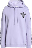 Thumbnail for your product : McQ Printed French Cotton-terry Hooded Sweatshirt