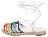 Thumbnail for your product : Chloé Leather Lace-Up Sandals