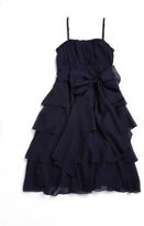 Thumbnail for your product : Un Deux Trois Girl's Ruffled Chiffon Dress