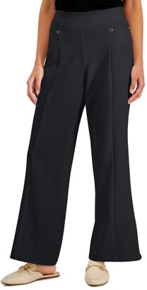 JM Collection Petite Wide-Leg Pants, Created for Macy's