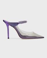 Thumbnail for your product : Jimmy Choo Bing Crystal Clear Mule Pumps