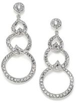 Thumbnail for your product : Adriana Orsini Sterling Silver Pavé Link Drop Earrings