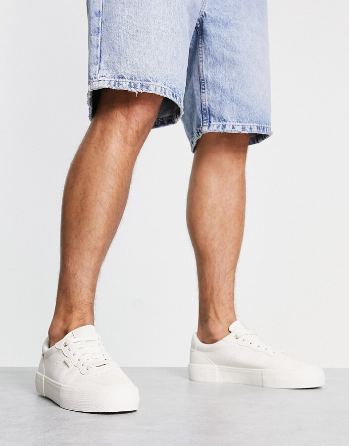 Bershka Men's White Sneakers & Athletic Shoes | over 10 Bershka Men's White  Sneakers & Athletic Shoes | ShopStyle | ShopStyle