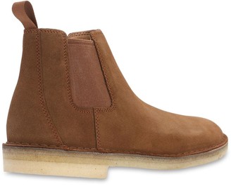 Clarks 25mm Suede Chelsea Boots