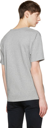 Acne Studios Grey Niagara Face T-Shirt