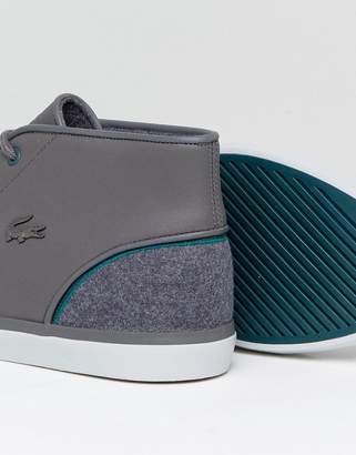 Lacoste Sevrin Mid Leather Sneakers