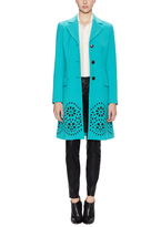 Thumbnail for your product : Love Moschino Laser Cut Coat