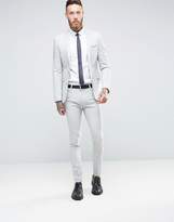Thumbnail for your product : ASOS Design Super Skinny Suit Trousers In Light Grey