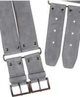Thumbnail for your product : Alaia Suede waist belt