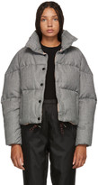 Thumbnail for your product : Moncler Black and White Houndstooth Down Cer Jacket