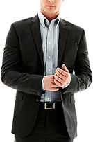 Thumbnail for your product : Claiborne Charcoal Wool Suit Jacket - Slim Fit