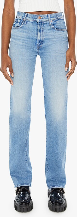 Mother The Kick It High Waist Straight Leg Jeans
