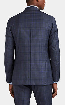 Isaia Men's Sanita Plaid Wool Two-Button Suit - Gray