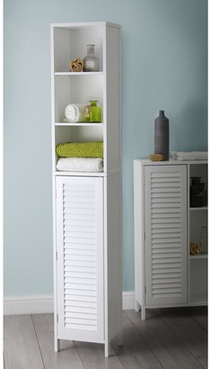 Tall White Bathroom Cabinet Shop The World S Largest Collection Of Fashion Shopstyle Uk