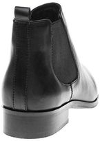 Thumbnail for your product : Sole New Womens Black Bertha Leather Boots Ankle Elasticated