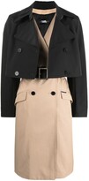 Thumbnail for your product : Karl Lagerfeld Paris Transformer trench coat