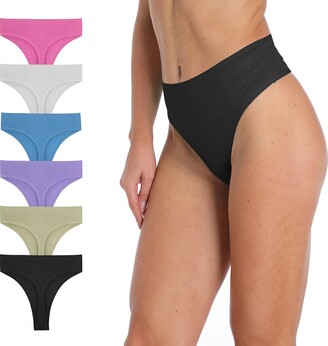 Jenbou Thong Shapewear Tummy Control Panties Body Shaper for Women Butt  Lifter Waist Trainer Seamless Slimmer Panty