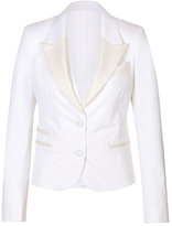 Thumbnail for your product : Neil Barrett Stretch Cotton Cropped Blazer-Vest