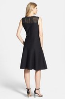 Thumbnail for your product : Taylor Dresses Textured Fit & Flare Dress