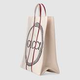 Thumbnail for your product : Gucci ouroboros print tote