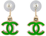 Thumbnail for your product : Chanel CC Drop Earrings