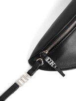 Thumbnail for your product : DSQUARED2 Logo-Plaque Leather Belt Bag