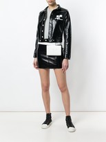 Thumbnail for your product : Courreges Faux-Leather Mini Skirt