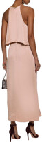 Thumbnail for your product : Zimmermann Layered Washed-sateen Midi Dress