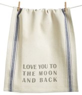 Thumbnail for your product : PRIMITIVES BY KATHY 'Love You to the Moon and Back' Tea Towel