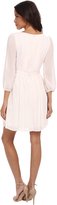 Thumbnail for your product : Jessica Simpson 3/4 Sleeve Chiffon Dress