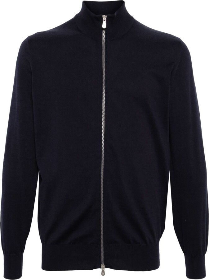 Brunello Cucinelli Cotton Zipped Cardigan