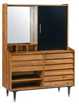 Thumbnail for your product : NEW freedom Axel 1 Door 3 Drawer Storage Unit, Black & Natural
