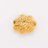 Thumbnail for your product : Chanel Gold CC Brooch (Pre Owned)